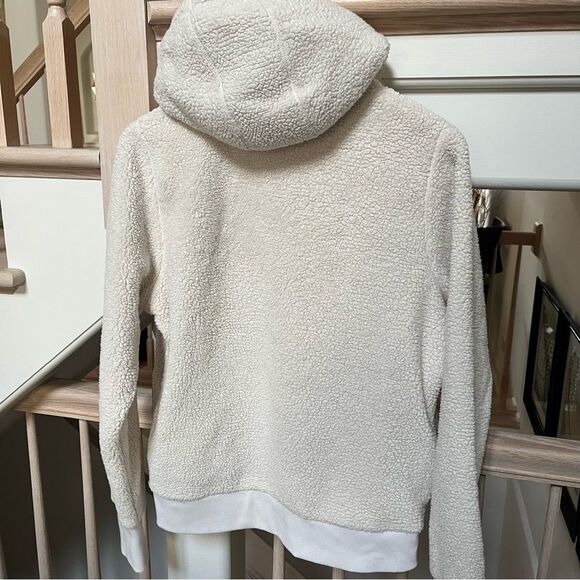Athleta Tugga Sherpa Hoodie in Natural M - Picture 15 of 16